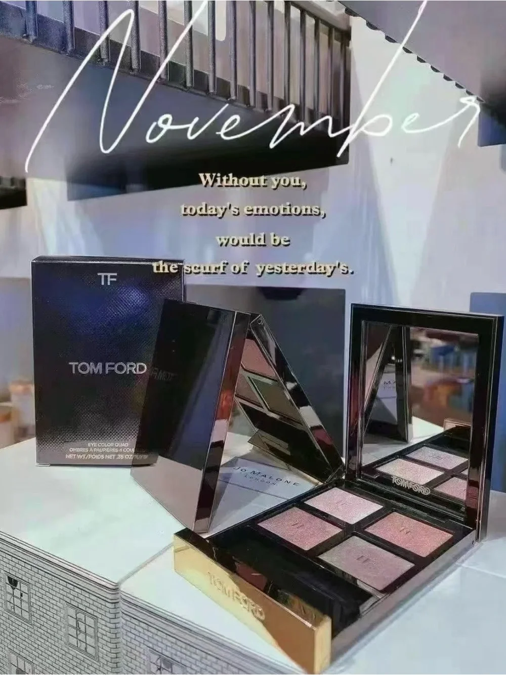 Tom Ford Color Quad Eyeshadow - 03 Body Heat BNB .21oz./6g